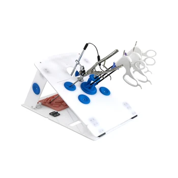 Оборудование для обучения моделированию лапароскопии, коробка для обучения гинекологической лапароскопической хирургии, иглодержатель, аксессуары
