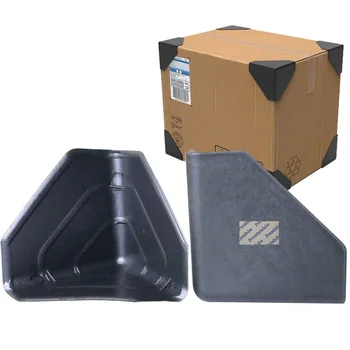 200шт черный пластиковый треугольный угловой защитный колпачок для угловых ограждений экспресс-картонной коробки