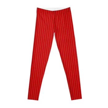 Красные в серую полоску леггинсы Gym woman спортивная одежда woman gym 2023 женская спортивная одежда для тренажерного зала