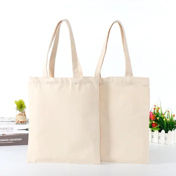100 шт. Экологически Чистая холщовая хозяйственная сумка с пользовательским логотипом для сумки-тоут