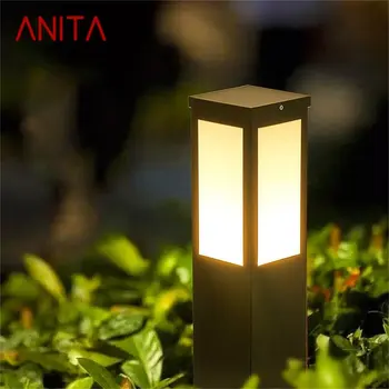 · ANITA Solar Lawn Light Наружный светодиодный Водонепроницаемый Современный Садовый светильник Домашний Декоративный Для виллы Duplex Park