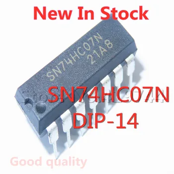 5 шт./ЛОТ SN74HC07N 74HC07 DIP-14 логическая микросхема В наличии новая оригинальная микросхема