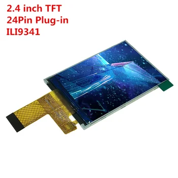 2,4-дюймовый Цветной TFT-ЖК-дисплей ST7789 без сенсорной панели 24-контактный MCU 8080 8/16 бит 240X320 разъем широкий обзор