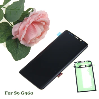 s9 g960 ЖК-дисплей для SAMSUNG Galaxy S9 Дисплей S9 G960 g960f ЖК-дисплей с сенсорным экраном и цифровым преобразователем