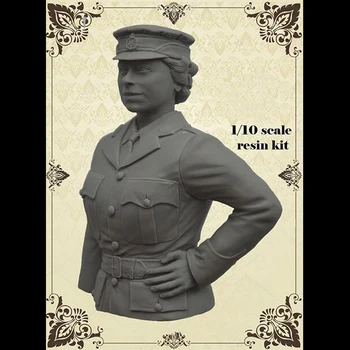 Солдат из смолы 1/10, модель бюста современной пехотинки, Комплект для сборки неокрашенной фигуры в разобранном виде