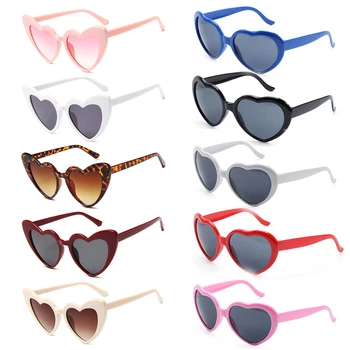 Солнцезащитные очки в виде сердца, женские Брендовые дизайнерские солнцезащитные очки 