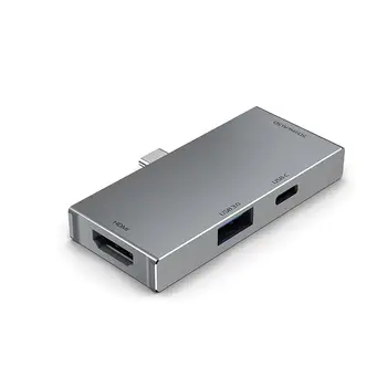 Адаптер-конвертер USB-C 5 в 1, Док-станция для чтения карт USB 3.0 HMDI/PD/Micro-SD/TF
