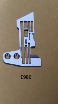 1 шт Игольчатая пластина E986 для промышленной швейной машины Siruba 757-516M2 Горловина