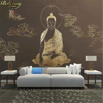 beibehang Пользовательские 3D обои украшение гостиной Индийский буддист Шакьямуни фотообои обои для обоев home decor