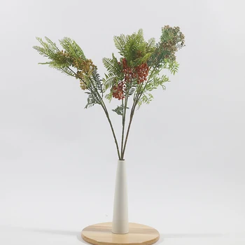 80 см Искусственный цветок, пластиковое цветочное растение, украшение сада для дома и офиса, травянистое растение