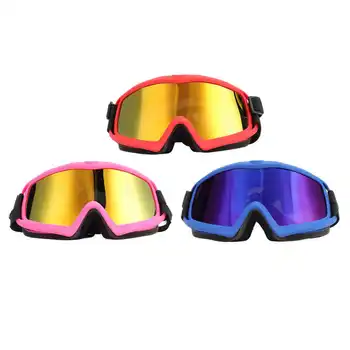 Солнцезащитные очки для собак с легкой защитой от ультрафиолета, ветрозащитные очки для собак для катания на лыжах или велосипеде