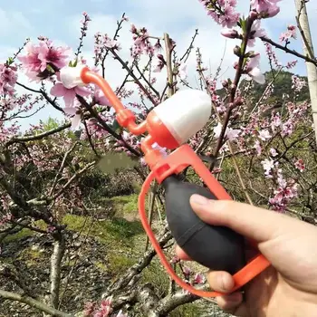 Томатный опылитель Профессиональный Прочный порошковый станок для опыления садовых растений на открытом воздухе Peach Flower Veget V0A3