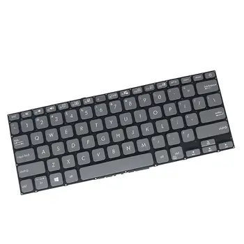 Шиферно-серая клавиатура для ноутбука с раскладкой в США, замена для Vivobook 09F, X409U, X409FA Профессиональные аксессуары и запчасти