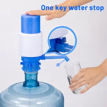 Водяной насос Портативный Ручной С ручкой для переноски Устройство для напора воды Байонетное ручное устройство для всасывания воды в бутылках