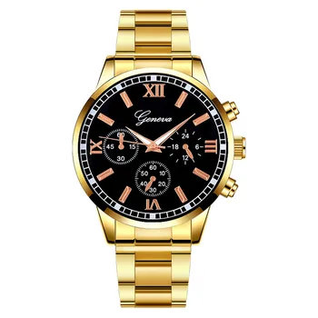 Watch Stainless Steel Wristband Men's Watch Quartz Watch Gift Watch Relógio Masculino Часы Мужские Наручные Montre Homme#30