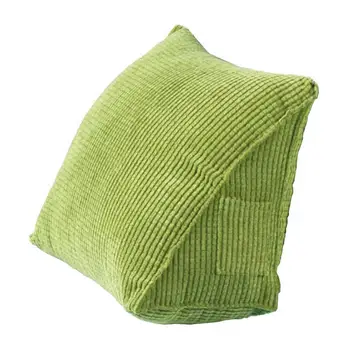 Мягкая подушка для домашнего декора Кровать Треугольная Подушка для стула Прикроватная Поясничная Мягкая подушка Диван антиэкструзия, не деформируется