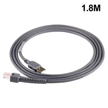 Высокоскоростной Кабель USB 2.0 A Male-RJ45 длиной 1,8 м Для Сканера Штрих-кодов Symbol LS2208 Сетевой Кабель Ethernet Конвертер Transverter Plug