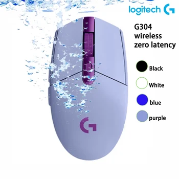 Logitech G304 Беспроводная геймерская мышь Bluetooth, эргономичный ноутбук 2.4G, офисный рабочий стол, не удается подключиться к программе Superlight