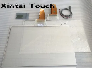 21,5-дюймовая интерактивная сенсорная пленка с 10 точками касания, емкостный сенсорный экран, фольгированная пленка для интерактивной стены