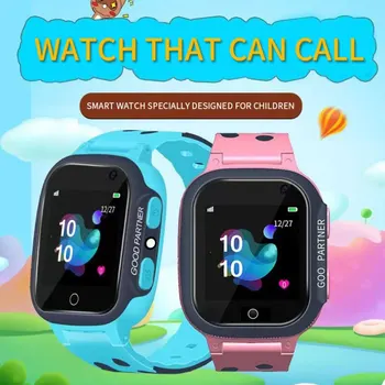 Камера с сенсорным экраном, водонепроницаемая, для детей пятого и шестого поколений, умные часы для позиционирования