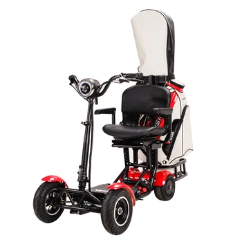 4-колесные мобильные медицинские складные гольф-скутеры с толстыми шинами для взрослых, инвалидов и пожилых людей