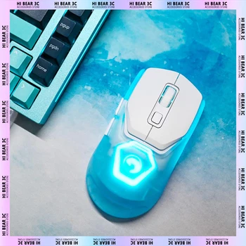 ColorReco Fit Pro G1W Air Mouse 2.4 g Беспроводная Мышь Bluetooth Перезаряжаемый Сменный Корпус USB Для Портативных ПК Gamer Rgb Light