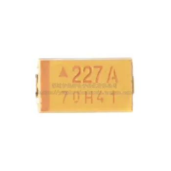 10 шт./Оригинальный накладной танталовый конденсатор 6032C 220 мкФ (227) ± 10% 10V TAJC227K010RNJ