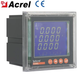 Acrel PZ96L Трехфазный Многофункциональный rs485 Power Energy Monitor Измеритель Нулевого Экспорта Устройства для Солнечного Инвертора 400V 5A через CTs