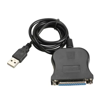 Кабель преобразователя печати с разъемом USB 1.1 на DB25 LPT USB-адаптер LPT-кабель LPT-USB для Windows XP/2000 /Win// Vista OS