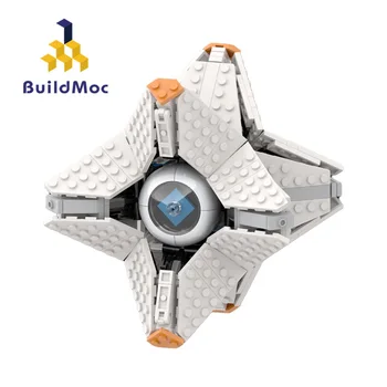 Предназначенный Специалист Широкого Профиля Shell Ghost Figure Building Block Model Kit MOC Game Bricks Prop Toys Kid Boy Birthdays Xmas Gift3