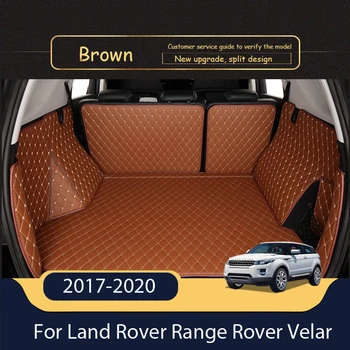 Для Land Rover Range Rover Velar 2020 2019 2018 2017, Автомобильный грузовой задний багажник, коврики для багажника, Ковры, аксессуары, наклейки, коврики