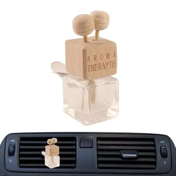 Автомобильный освежитель воздуха Флакон духов Изысканный Освежитель воздуха со стеклом, украшающий флаконы-диффузоры духов для внедорожников