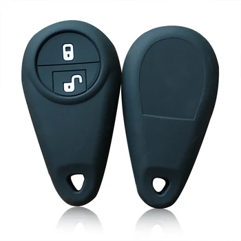 Силикагелевый чехол для ключей от автомобиля с дистанционным управлением, брелок для Subaru B9 Tribeca Forester Impreza, чехол для ключей для брелка-сигнализации