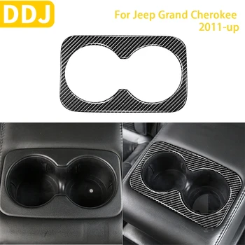 Для Jeep Grand Cherokee 2011-up Аксессуары для отделки салона автомобиля наклейками из углеродного волокна