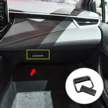 ABS Пластик Автомобильный второй пилот ручка бардачка крышка чаши отделка Автомобиля для укладки Toyota corolla E210 Седан 2019 2020 аксессуары 2шт