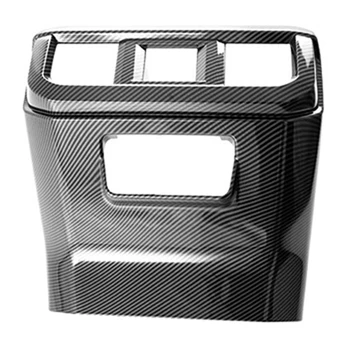 Крышка вентиляционной панели кондиционера из АБС-пластика из углеродного волокна для Ford Raptor F150 2021 2022 2023 Аксессуары