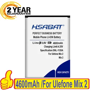 100% Оригинальный аккумулятор HSABAT 4600 мАч для Ulefone Mix 2 Mix2 5,7 дюймов MTK6737