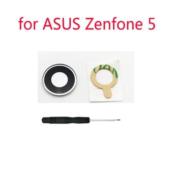 Для ASUS Zenfone 5 A500CG A500KL A501CG T00J Оригинальный Новый Корпус Мобильного Телефона Задняя Камера Стеклянная Защитная Крышка Объектива + Инструменты