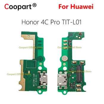 Новый разъем для зарядки Micro USB, гибкий кабель, микрофон для Huawei Honor 4C Pro, порт для зарядного устройства TIT-L01 4Cpro