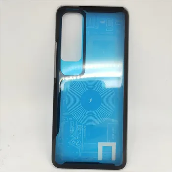 Для Xiaomi Mi 10 Ultra M2007J1SC Стеклянная задняя крышка батарейного отсека Задняя крышка Задняя дверь Запасные части для шланга