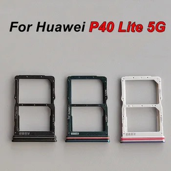 Лотки для SIM-карт для Huawei P40 Lite 5G, держатель для SIM-карты, сменный адаптер CDY-NX9A