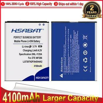 HSABAT 0 Цикл 4100 мАч Li3730T42P3h6544A2 Батарея для ZTE MF286 MF96 MF96U Z289L T-mobile Sonic 2.0 Сменный Аккумулятор