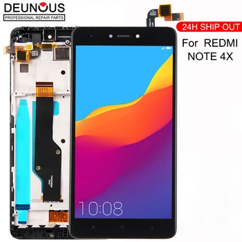 Новый Качественный ЖК-дисплей + Рамка Для Xiaomi Redmi Note 4X ЖК-дисплей Экран дисплея Для Redmi Note 4 X Глобальная версия ЖК-дисплея Только для Snapdragon 625
