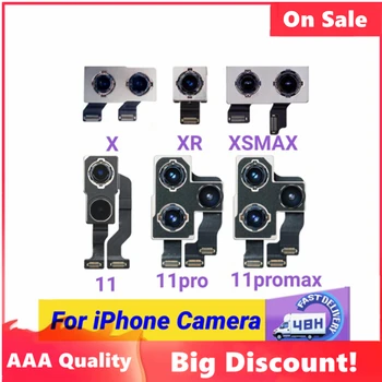 100% Оригинал Для iPhoneX X XR XS XSMax 11 11PRO 11PROMAX Задняя Камера Задняя Камера Гибкий Кабель Для Ремонта Телефона Задняя Камера