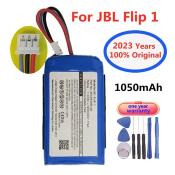 100% Оригинальный Сменный Аккумулятор Динамика Для JBL Flip 1 Flip1 1050mAh AEC653055-2S Литиевые Батареи Динамика Плеера Bateria
