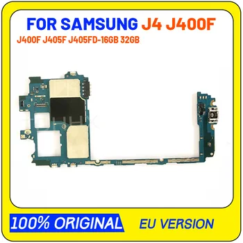 Оригинальная Разблокированная Материнская плата Samsung Galaxy J4 J400F J400DS J415F J415DS, Используемая для samsung J400F J400DS J415F