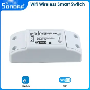 Sonoff RFR2 WiFi Беспроводной смарт-переключатель с приемником RF433 Розетка дистанционного выключателя Модули умного дома 