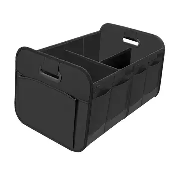 Автомобильный органайзер для хранения Автомобильный ящик для хранения Складной Износостойкий Универсальный с