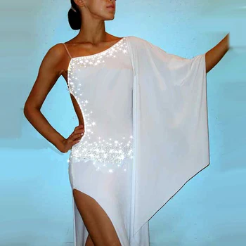 2020 Новое Женское Платье Для Латиноамериканских танцев Женская Танцевальная Одежда Regata Feminina Roupa De Ginastica Vestido De Baile Latino Costume DQ1001