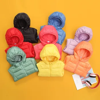 Детский пуховик для мужчин и женщин нового сезона осень-зима 2023 года cuhk детское легкое пуховое пальто
